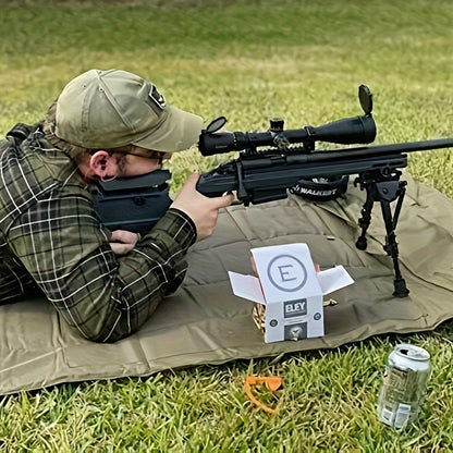Bipied de tir réglable 6-9 pouces, 5 hauteurs, adaptateur à démontage rapide, pliable, rétractable, alliage d'aluminium léger, montage M-LOK, pieds en caoutchouc pour la chasse, le tir et les sports de plein air