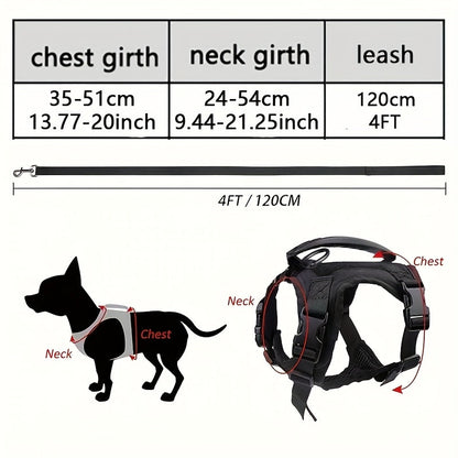 Harnais anti-fugue pour chat avec laisse – Gilet sans traction en maille douce et respirante pour la promenade et le contrôle des chats en extérieur, ajustement sécurisé pour chats de toutes tailles