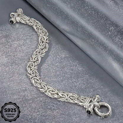 Bracelet classique pour femme en argent sterling 925 avec coffret cadeau - Élégant bijou de poignet argent et or pour anniversaire, Saint-Valentin, remise de diplôme, Noël et cadeaux pour occasions spéciales