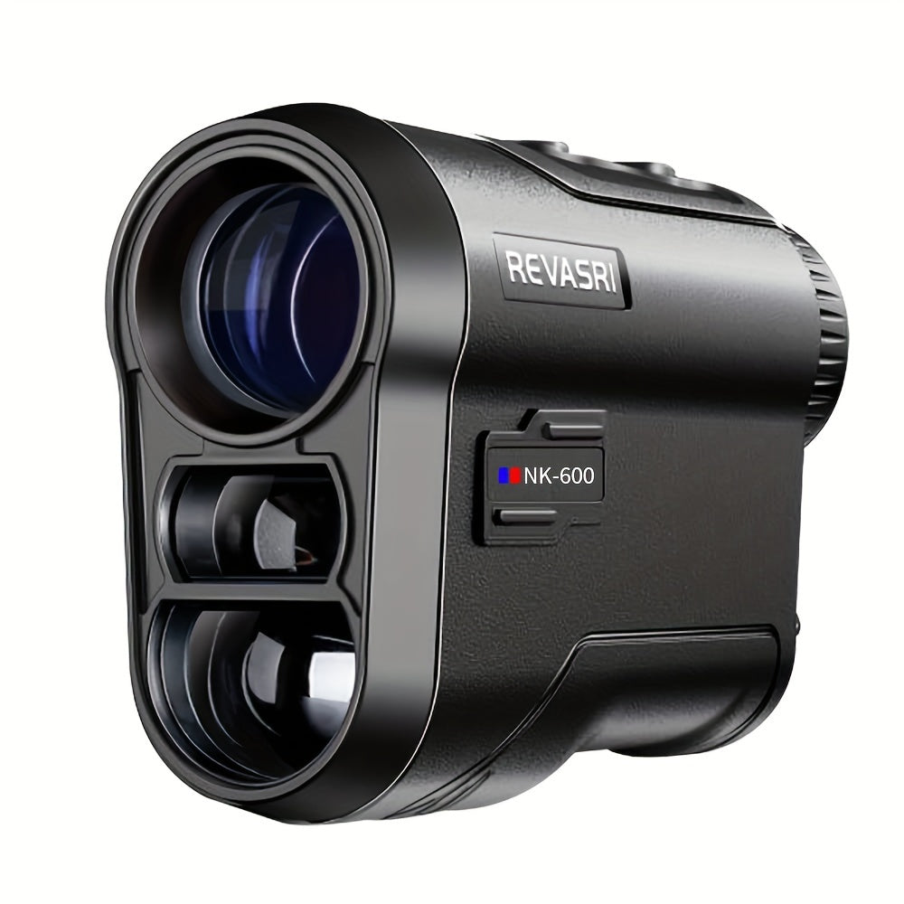Télémètre de golf REVASRI 650 yards – Télémètre laser avec mode golf, compensation de pente, vitesse, hauteur, distance horizontale et verticale, mesure en deux points pour le golf, la chasse, le tir à l'arc et les activités en plein air