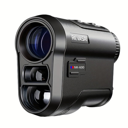 Télémètre de golf REVASRI 650 yards – Télémètre laser avec mode golf, compensation de pente, vitesse, hauteur, distance horizontale et verticale, mesure en deux points pour le golf, la chasse, le tir à l'arc et les activités en plein air