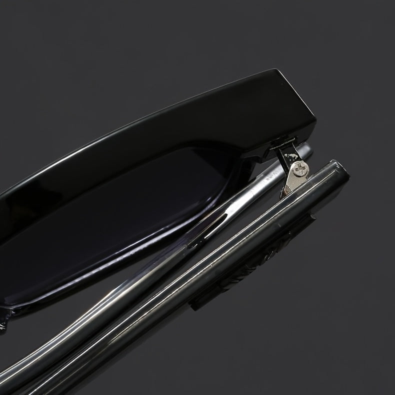 Lunettes carrées rétro pour hommes – Monture légère et durable en TR90, style classique d'inspiration japonaise, lunettes polyvalentes pour le quotidien et les occasions formelles, plusieurs coloris disponibles