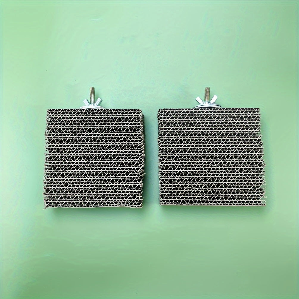 Plateforme à mâcher pour perroquets, perchoir pour oiseaux - Jouet à ronger multi-niveaux en bois naturel pour perroquets, calopsittes, conures et petits oiseaux - Plateforme d'enrichissement pour cage, tailles petite et grande
