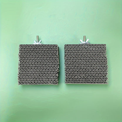 Plateforme à mâcher pour perroquets, perchoir pour oiseaux - Jouet à ronger multi-niveaux en bois naturel pour perroquets, calopsittes, conures et petits oiseaux - Plateforme d'enrichissement pour cage, tailles petite et grande
