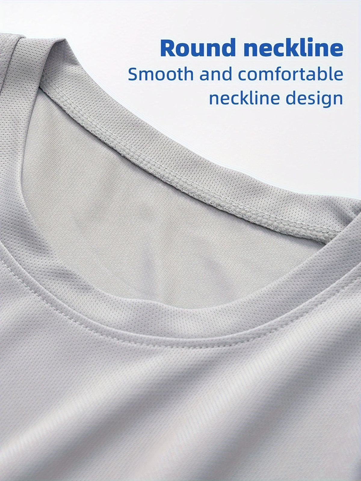 Lot de 5 t-shirts de sport à manches longues pour homme, séchage rapide, évacuation de l'humidité, respirants, anti-odeurs, extensibles, pour running et entraînement, S-XXL