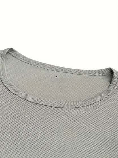Lot de 3 débardeurs de sport pour homme, séchage rapide et anti-transpiration, avec imprimé USA, respirants, pour salle de sport, course à pied et entraînement - Noir, Blanc, Gris