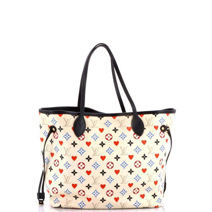 Louis Vuitton Neverfull NM Tote MM - Limited Edition Game On Multicolor Monogram | Excellent Pre-Owned Condition | Gold Hardware, Black Microfiber Interior | Authenticated Luxury Handbag