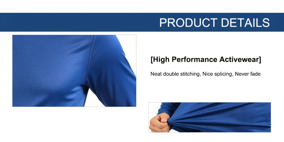 Lot de 5 t-shirts de sport à manches longues pour homme, séchage rapide, évacuation de l'humidité, respirants, anti-odeurs, extensibles, pour running et entraînement, S-XXL