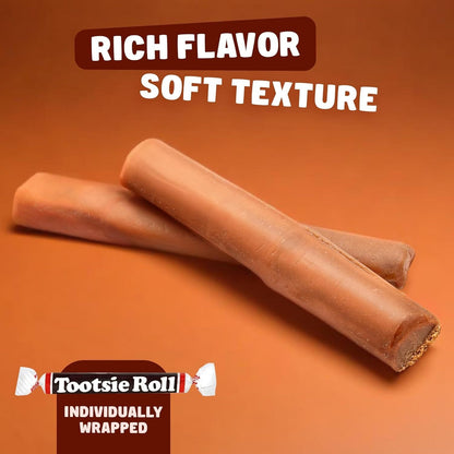 Tootsie Rolls en vrac, friandises chocolatées à mâcher – Snacks classiques emballés individuellement, sans arachides ni gluten, parfaits pour Halloween, les bols à bonbons au bureau, les fêtes et les cadeaux