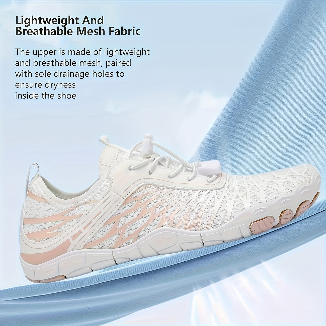 Barefoot Hiking Shoes for Women Wide Toe Box Non-Slip Trail Running Sneakers – Healthy Minimalist Footwear, Sizes US 6-11, White Black Pink