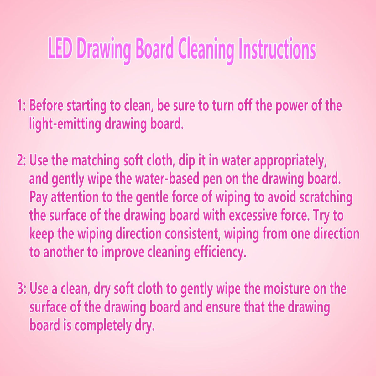 Tablette à dessin lumineuse LED pour enfants de 3 à 8 ans – Kit d’art phosphorescent avec 9 cartes recto-verso et 6 marqueurs, jouet éducatif de voyage, cadeau d'anniversaire et de Noël pour filles et garçons