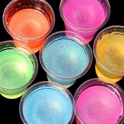 Set de paillettes holographiques 12 couleurs – Poudre scintillante fine pour nail art, corps, visage, résine et projets créatifs | Cadeau de Noël et Halloween