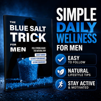 Le guide des habitudes quotidiennes du « Blue Salt Trick » pour hommes : manuel de bien-être, guide de mode de vie, développement personnel et lecture d'entraide pour hommes adultes - Idée cadeau pratique