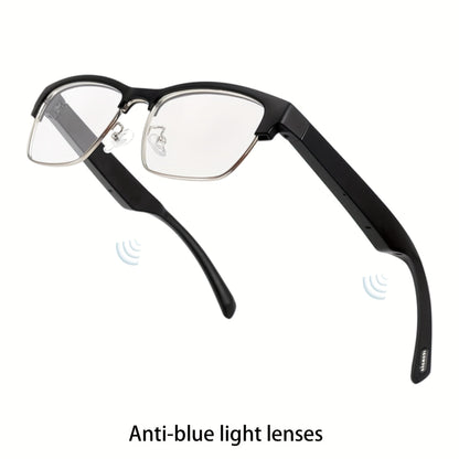 Lunettes intelligentes avec traduction instantanée en 160 langues, assistant GPT, audio Bluetooth 5.2, appels mains libres, lecture de musique, verres photochromiques et anti-lumière bleue – Technologie portable unisexe