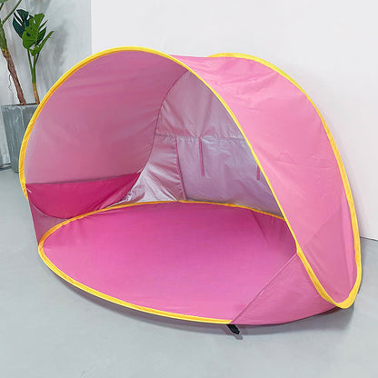 Tente de plage pop-up portative – Abri solaire anti-UV à installation rapide, ultra-léger (moins de 50 g/m²) pour la plage, la randonnée, le camping, les voyages en famille, parasol et auvent d'extérieur