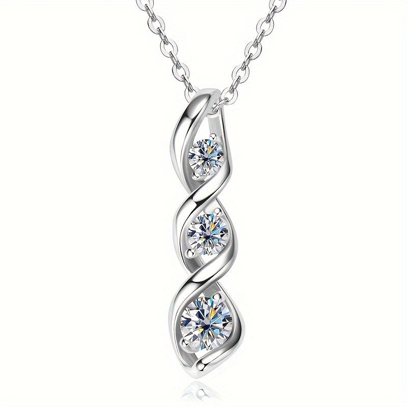 Collier pendentif étoile hexagramme en argent sterling 925 et moissanite pour femme – Design d'inspiration vintage hypoallergénique et sans nickel, collier étoile de David en oxyde de zirconium étincelant, cadeau idéal pour la fête des mères