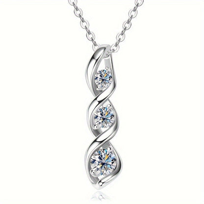 Collier pendentif étoile hexagramme en argent sterling 925 et moissanite pour femme – Design d'inspiration vintage hypoallergénique et sans nickel, collier étoile de David en oxyde de zirconium étincelant, cadeau idéal pour la fête des mères