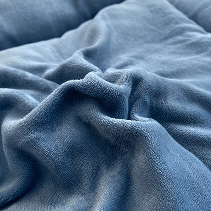 Couette toutes saisons – Douce et épaisse, piquage en damier, couleur unie, ultra-respirante, lavable en machine, pour l'automne, l'hiver et le printemps, tailles simple, double, grand lit et très grand lit