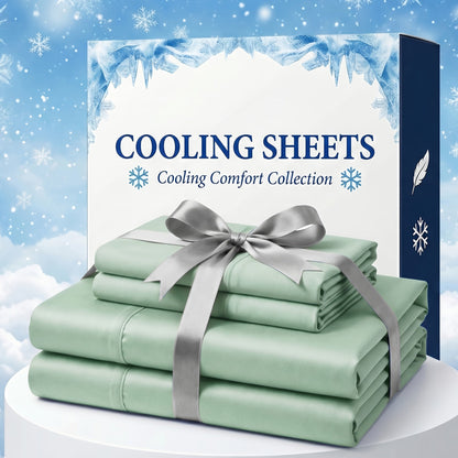 Parure de draps en fibre de bambou, poches extra profondes, rafraîchissants et respirants – Draps de luxe qualité hôtel, doux et infroissables, 11 couleurs, formats Twin, Full, Queen, King, gris foncé, blanc, bleu marine, lavande