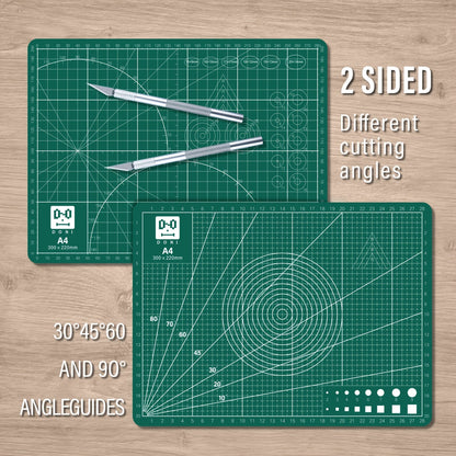Kit de découpe de précision Exacto de 65 pièces avec tapis de découpe A4 – Ensemble de couteaux de précision avec lames et règles de découpe pour modélisme papier, loisirs créatifs, scrapbooking, art et carterie