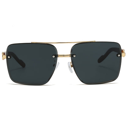 Lunettes de soleil rétro carrées effet bois pour hommes et femmes – Verres dégradés AC anti-UV400, monture légère en polycarbonate, 7 coloris au choix, lunettes de style urbain vintage pour la conduite, les voyages et le quotidien
