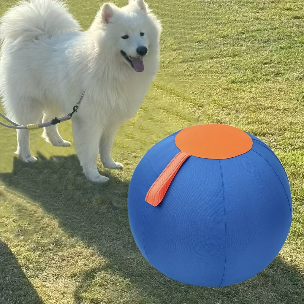 Balle de jeu résistante à la mastication pour chiens – Jouet durable pour le rapport et le dressage, idéal pour Golden Retriever, Bouledogue, Shiba Inu, Corgi et Berger Australien, pour le jeu en autonomie et l'obéissance.