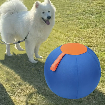 Balle de jeu résistante à la mastication pour chiens – Jouet durable pour le rapport et le dressage, idéal pour Golden Retriever, Bouledogue, Shiba Inu, Corgi et Berger Australien, pour le jeu en autonomie et l'obéissance.