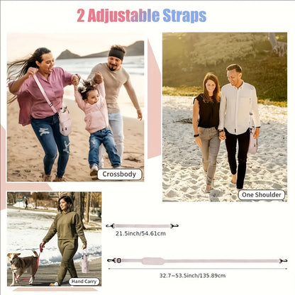 Sac à bandoulière croisé – Sac de jour monobretelle, sacoche pour téléphone légère et multifonction avec sangle réglable, tissu résistant, pour sports en plein air, randonnée, voyage, fitness, usage quotidien – Hommes et femmes