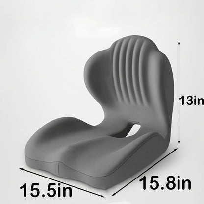 Lumbar Support Cushion for Office Chair & Car Seat – Memory Foam Lower Back and Hip Support Pillow, Ergonomic Breathable Design for Prolonged Sitting, Driving, Work from Home, Multiple Colors