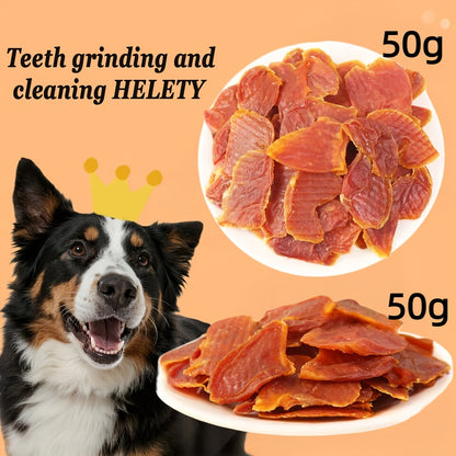 Friandises riches en protéines pour chiens : lamelles de poulet et de canard, sans céréales, récompenses de dressage, saucisses, santé dentaire, faible en gras, facilement digestibles, races moyennes et grandes, coffret cadeau, assortiments multi-saveurs
