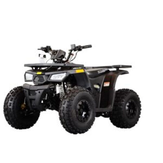 VTT pour jeunes de 10 ans et plus – Moteur 4 temps, transmission automatique CVT (marche avant, point mort, marche arrière), double frein à disque, phares à DEL, roues en aluminium, hauteur de selle de 26 po