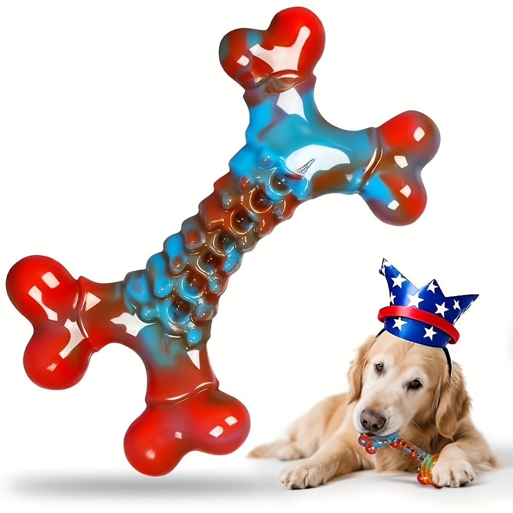 Jouets à mâcher indestructibles pour chiens, mâcheurs agressifs, grande race, jouet de dentition en nylon robuste, durable et solide, anti-ennui, jouet à mâcher interactif, occupe les chiens, rouge, 1 pce, 2 pces, 4 pces