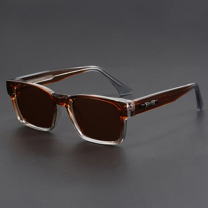 Lunettes carrées rétro pour hommes – Monture légère et durable en TR90, style classique d'inspiration japonaise, lunettes polyvalentes pour le quotidien et les occasions formelles, plusieurs coloris disponibles