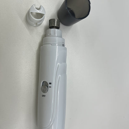 Lime à ongles électrique pour chiens et chats – Ponceuse à griffes silencieuse rechargeable par USB avec 2 vitesses et 3 tailles d'ouverture, outil de soin sécurisé à faible niveau sonore