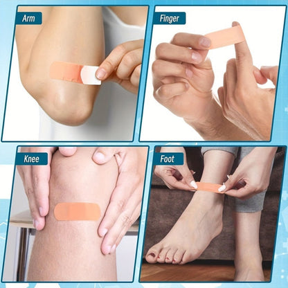 180/360 pansements adhésifs en tissu flexible, tailles assorties – Pansements respirants pour le bout des doigts et les articulations, assortiment de pansements élastiques en tissu pour les premiers soins à la maison et en extérieur