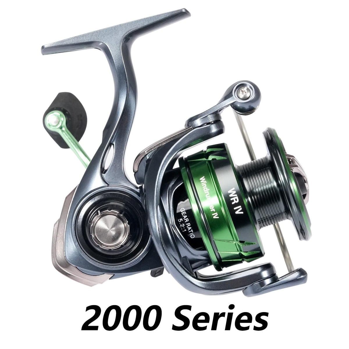 Moulinet de pêche Spinning SeaKnight série WR – 9+1BB, rapport de transmission 5.2:1, frein max 13 kg/28 lbs, frein à 3 disques en carbone, aluminium et acier inoxydable, moulinet pour eau douce et eau salée
