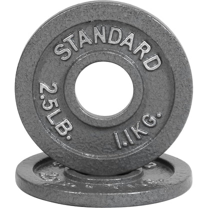 Disques de musculation en fonte, alésage 2 pouces, finition émaillée, pour musculation, haltérophilie, powerlifting, home gym, barre olympique, 2,5, 5, 10, 25, 35, 45, 100 lb