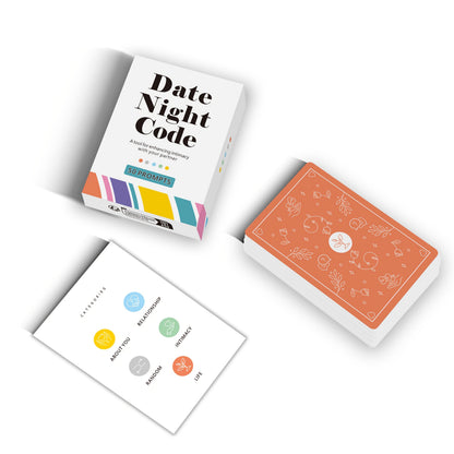 Couples Card Game for Date Night Secret Password Game for Partners Romantic Conversation Starter Cards Relationship Building Activity Valentine's Day Anniversary Christmas Gift for Boyfriend Girlfriend