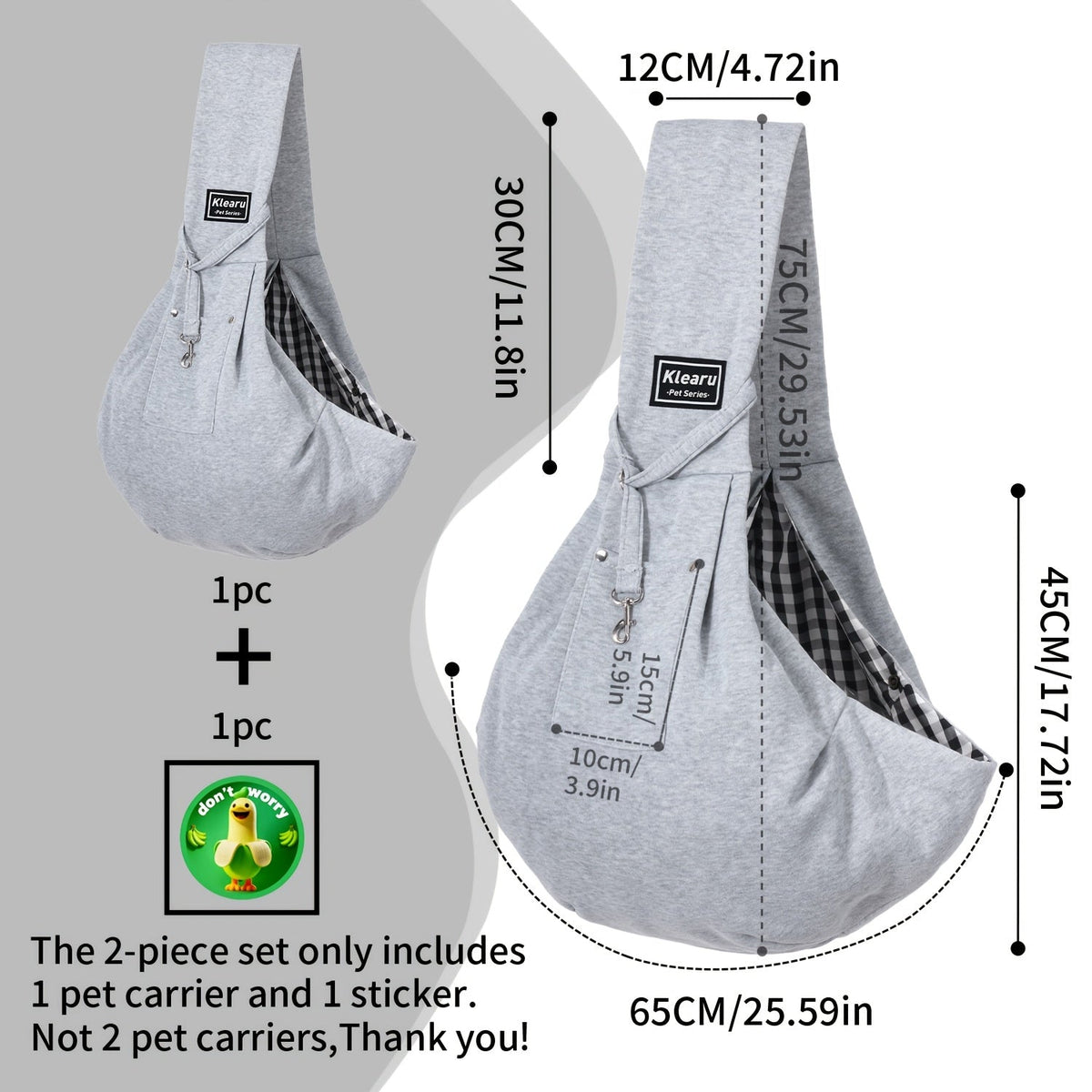 Sac de transport pliable et léger pour animaux – Sac bandoulière respirant pour petits chiens et chats, sac de transport portable pour randonnées, courses, visites chez le vétérinaire et aventures quotidiennes