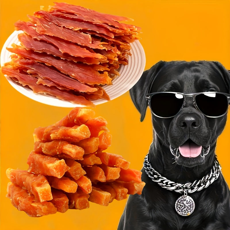 Lot de friandises pour le dressage de chien – Émincés de canard et bâtonnets à mâcher en forme d'os, assortiment multi-saveurs, collations de récompense quotidiennes pour chiens de petite, moyenne et grande taille