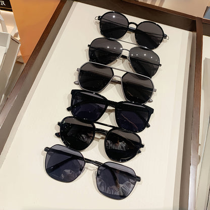 Lot de 6 paires de lunettes de soleil polarisées classiques pour hommes et femmes – Protection UV pour la conduite, la pêche, les voyages, les fêtes en plein air et les vacances, accessoires photo amusants et coffret cadeau