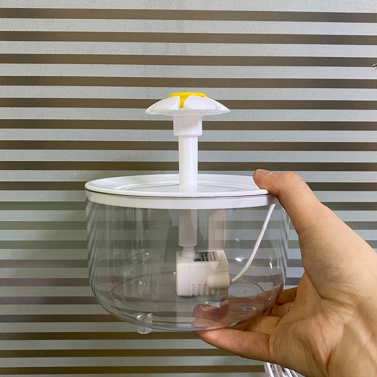 Fontaine à eau pour animaux 1,5 L, silencieuse, alimentée par USB, sans BPA - Fontaine automatique pour chats et petits animaux, facile à nettoyer, sans pile, distributeur d'eau filtrée fraîche en continu