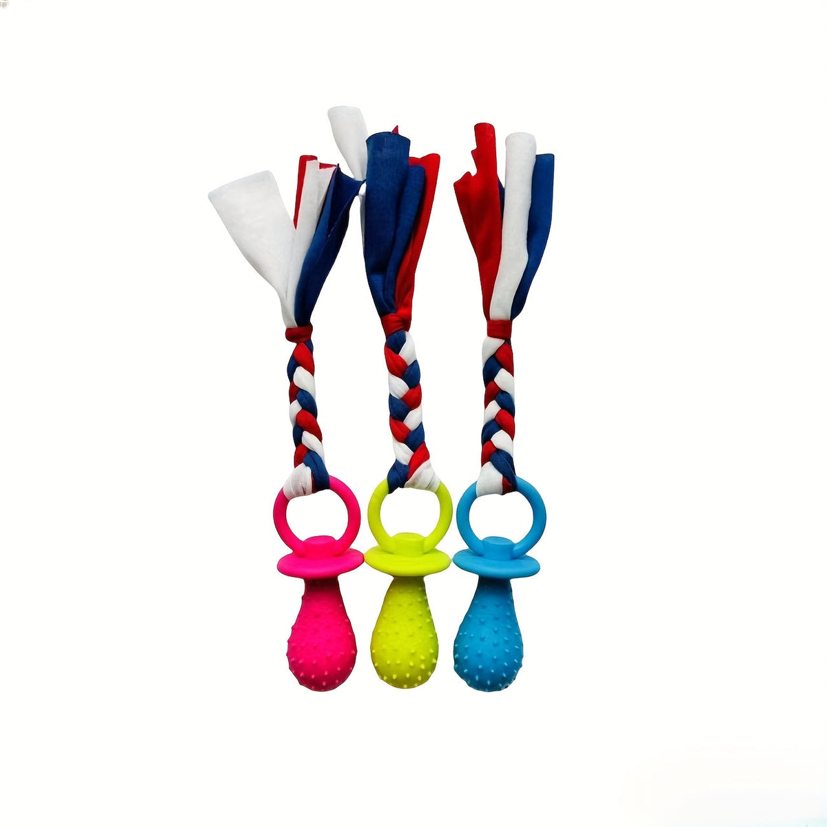 Lot de 9 jouets de dentition apaisants pour animaux - Jouets à mâcher en TPR pour chats et chiens, ensemble de jouets à mâcher pour le nettoyage dentaire et l'ennui pour chiots, chatons et races de petite à moyenne taille
