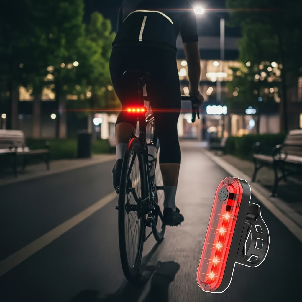 Ensemble d'éclairage de vélo rechargeable par USB ultra-lumineux – Phare avant LED 1200 mAh et feu arrière 330 mAh, 6+4 modes, faisceau large 180°, sonnette de sécurité incluse, pour vélo de route, VTT et cyclisme de nuit