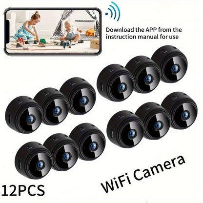 Caméra de sécurité WiFi 1080P sans fil intérieure et extérieure, double bande 2,4G/5G, grand angle, vision nocturne, surveillance à distance avec batterie, packs multiples de 2, 4, 5, 9, 12 caméras, système de sécurité domestique