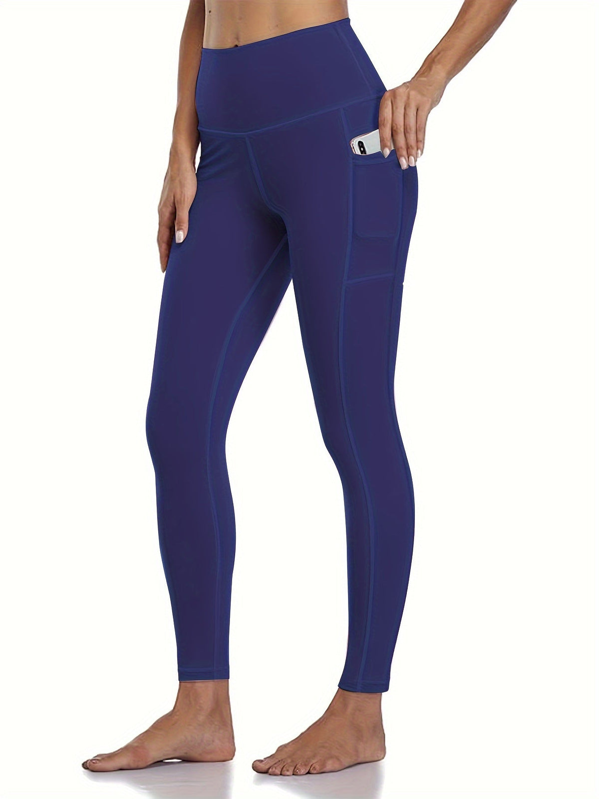 Lot de 5 pantalons de yoga de compression à motifs pour femmes – Leggings de fitness 7/8, coupe cheville, à motifs léopard, camouflage et unis, bas de survêtement de sport taille haute pour la gym, S-XXL