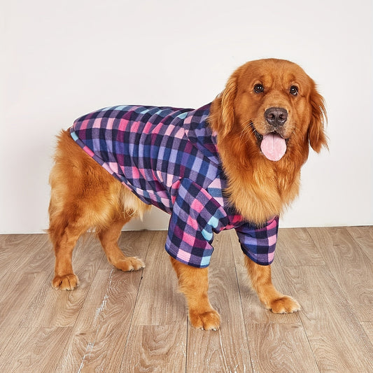 Sweatshirt pour animaux (chiens et chats) – Pull à capuche doux et confortable pour petits et moyens animaux, vêtement chaud pour chien et chat, idéal pour l'intérieur et l'extérieur, toutes saisons