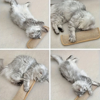 Cat Paw Pillow Toy & Scratching Pad - Large Plush Interactive Cat Toy for Solo Play Cuddling Kneading Stress Relief Indoor Cat Entertainment Soothing Gift for Cat Lovers