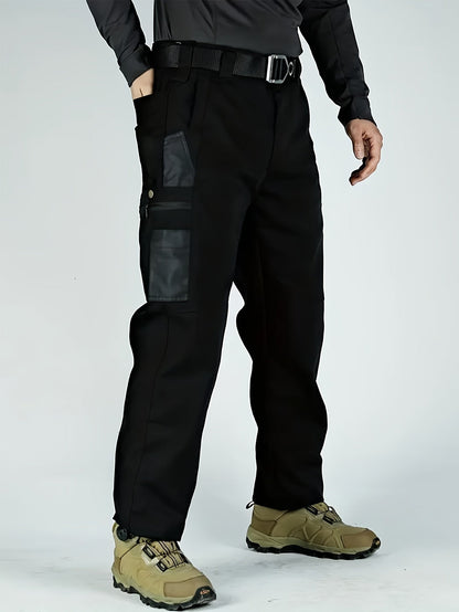 Pantalon cargo tactique pour homme, séchage rapide, léger, multi-poches, pour randonnée, plein air, travail, S-XXXL, noir, gris, vert, marron, coupe droite, pantalon utilitaire