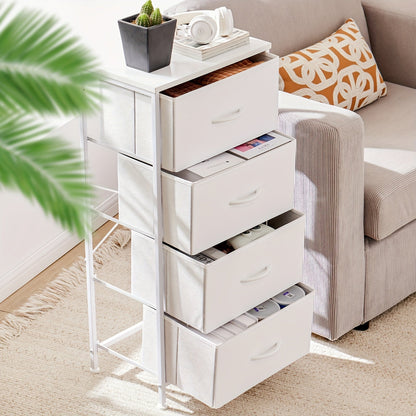 Meuble à tiroirs avec cadre en métal et dessus en bois massif – Organisateur de rangement pour bureau à domicile, 2 à 10 tiroirs, assemblage requis – Blanc, gris, noir, brun rustique – Caisson de rangement pour chambre, salon et bureau
